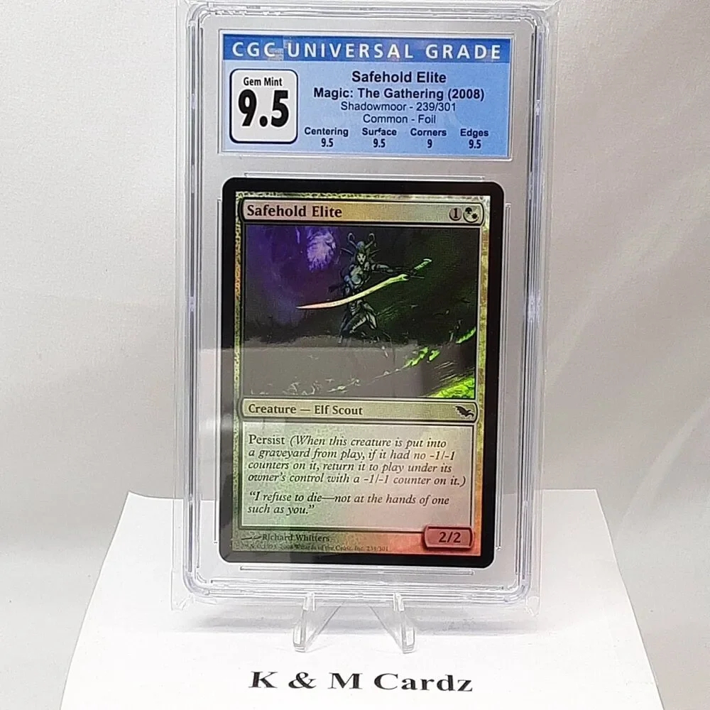 MTG - Shadowmoor - Safehold Elite - Foil - Graded - CGC 9.5